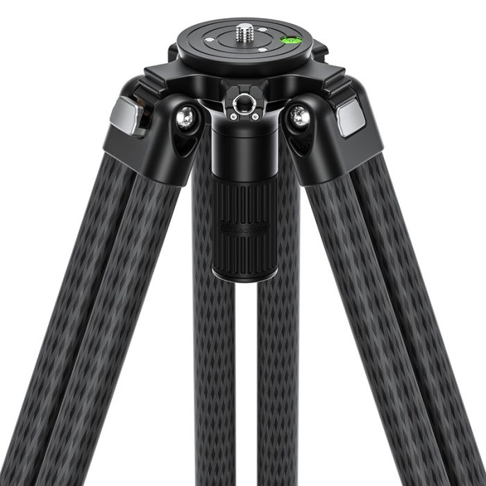 Leofoto Τρίποδο Carbon LVC253 Double Tube + Κεφαλή Βίντεο BV-15 - Image 10