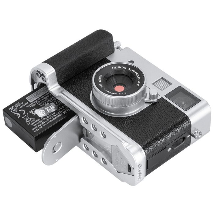 Leofoto Λαβή LPF-X half για Fuji X half (Ασημί) - Image 10