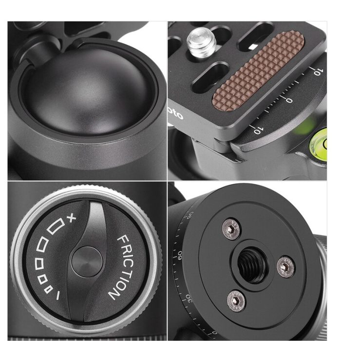 Leofoto Τρίποδο Carbon LX224CT Urban + Σφαιρική Κεφαλή XB32Q - Image 10