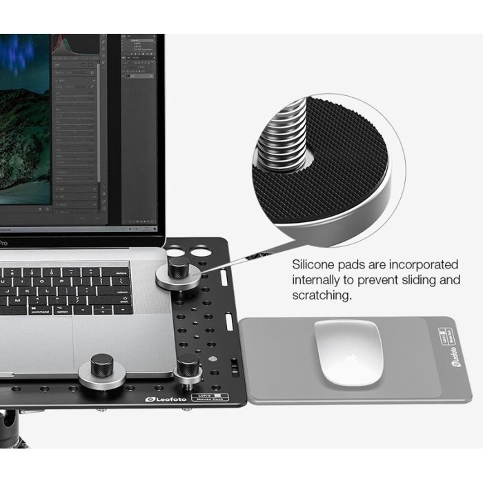 Leofoto Βάση Στήριξης Φορητού Υπολογιστή LCH-3 Kit με Mousepad και Ποτηροθήκη - Image 11