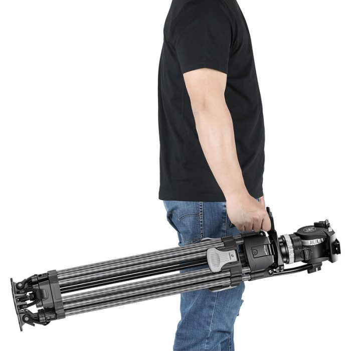 Leofoto Τρίποδο Carbon LVF163C + Κεφαλή Βίντεο FH-10 - Image 11