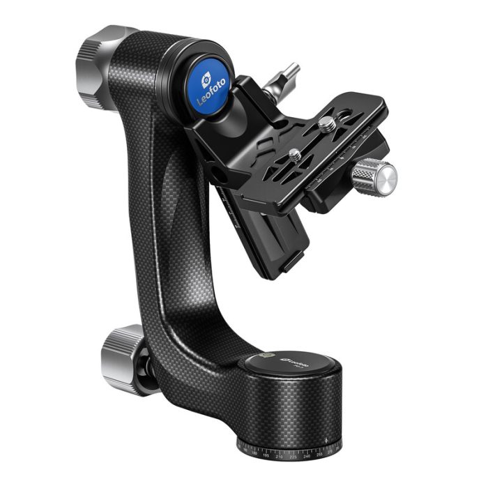 Leofoto Κεφαλή Gimbal 2-Way Panheads PG-3 Carbon Black - Image 2