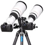 Leofoto Διπλή Κεφαλή Gimbal 2-Way Panheads DPG-01 - Image 2