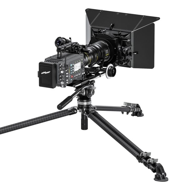 Leofoto Τρίποδο Carbon LVC253 Double Tube + Κεφαλή Βίντεο BV-15 - Image 2
