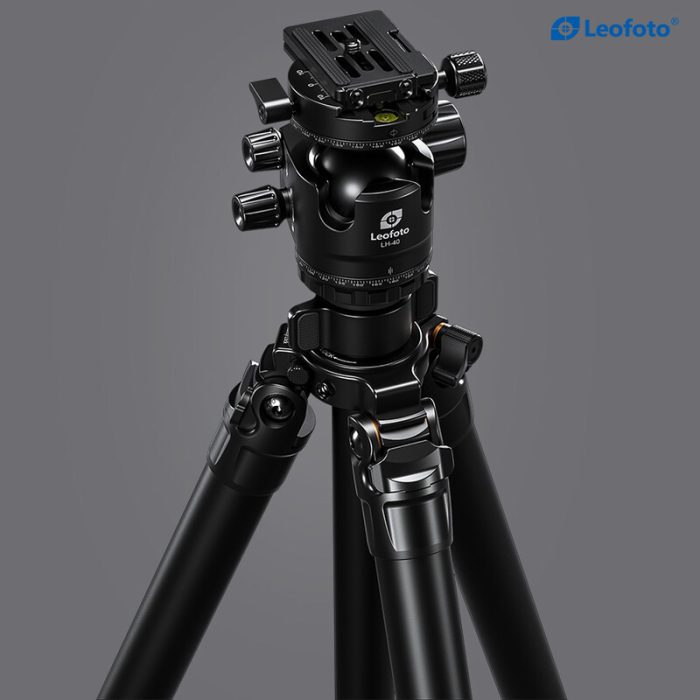 Leofoto Τρίποδο Carbon LG324C Lucifer + Σφαιρική Κεφαλή LH-40R (Μαύρη) - Image 2