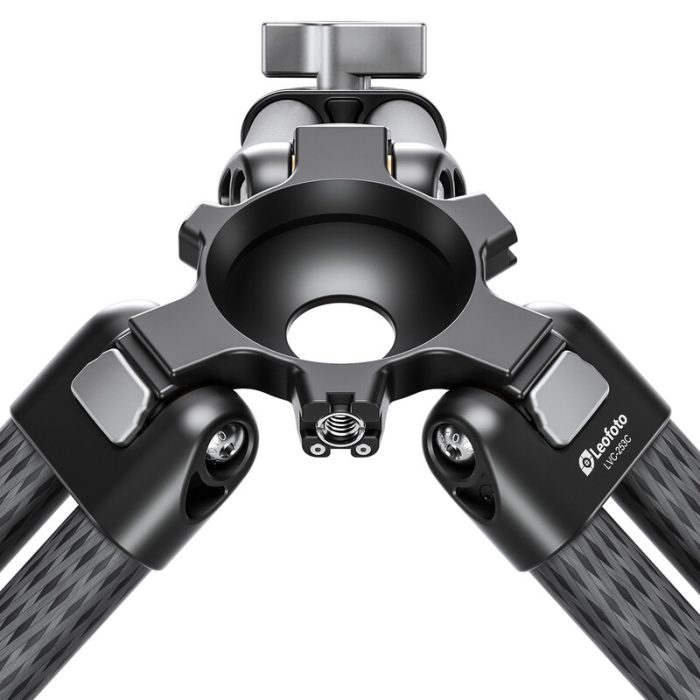 Leofoto Τρίποδο Carbon LVC253 Double Tube + Κεφαλή Βίντεο BV-15 - Image 3