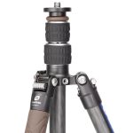 Leofoto Τρίποδο Carbon LX225CT Urban + Σφαιρική Κεφαλή XB32Q - Image 6