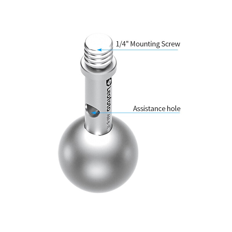 3 Leofoto Αρθρωτός Βραχίονας AM-8-11 με Βίδα 1/4'' - Image 2