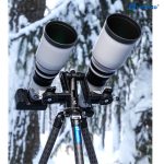 Leofoto Διπλή Κεφαλή Gimbal 2-Way Panheads DPG-01 - Image 4
