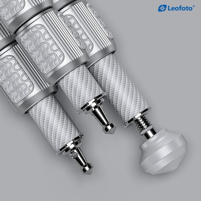 Leofoto Τρίποδο Carbon LG284C Gabriel + Σφαιρική Κεφαλή LH-36R (Ασημί) - Image 5
