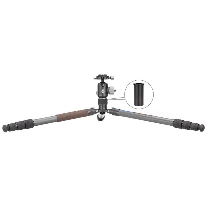 Leofoto Τρίποδο Carbon LX284CT Urban + Σφαιρική Κεφαλή XB38 - Image 8
