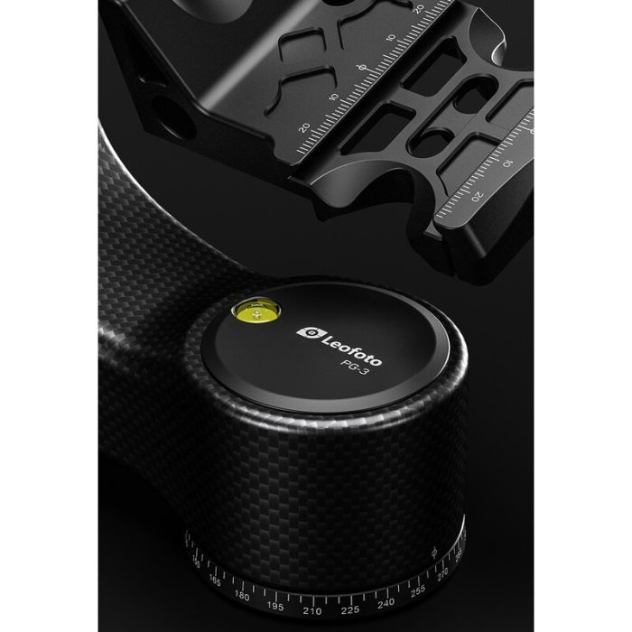 Leofoto Κεφαλή Gimbal 2-Way Panheads PG-3 Carbon Black - Image 5