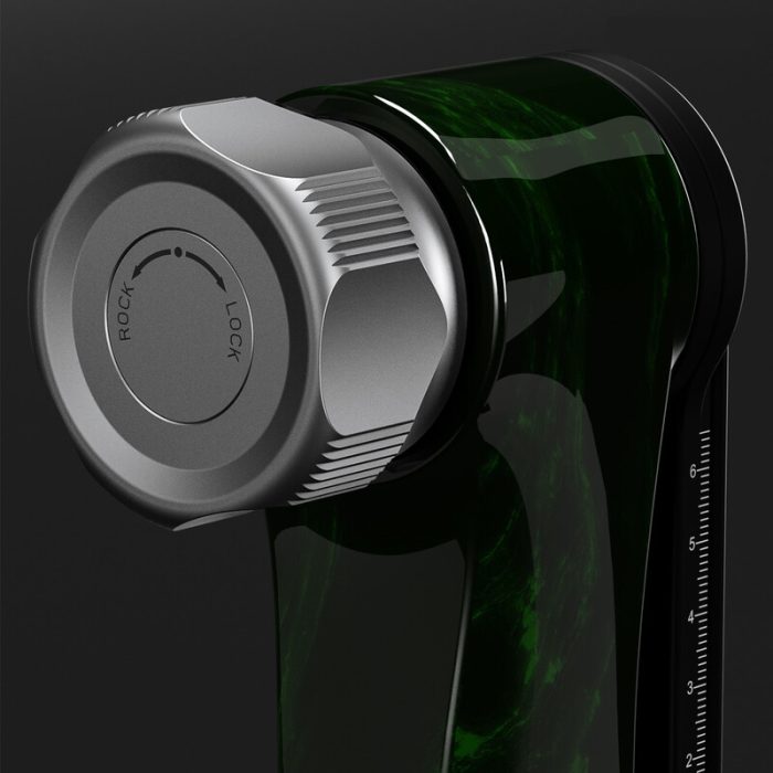 Leofoto Κεφαλή Gimbal 2-Way Panheads PG-3 Carbon Green - Image 5