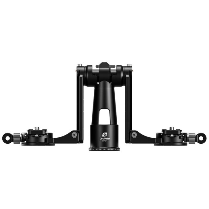 Leofoto Διπλή Κεφαλή Gimbal 2-Way Panheads DPG-01 - Image 5