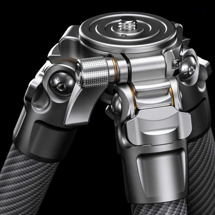 Leofoto Τρίποδο Carbon LG324C Gabriel + Σφαιρική Κεφαλή LH-40R (Ασημί) - Image 6