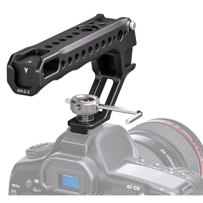 Leofoto Λαβή Θήκης Φωτογραφικής Μηχανής με Hot Shoe Adapter AH-2-3 - Image 6