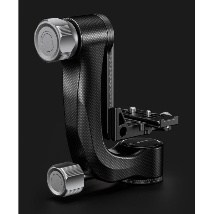 Leofoto Κεφαλή Gimbal 2-Way Panheads PG-3 Carbon Black - Image 6