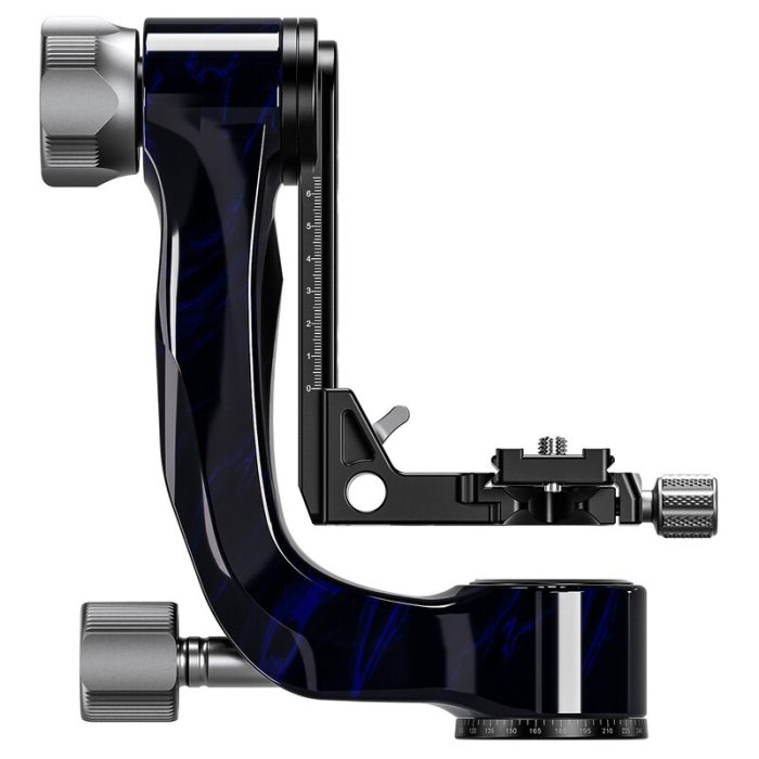 Leofoto Κεφαλή Gimbal 2-Way Panheads PG-3 Carbon Blue - Image 6