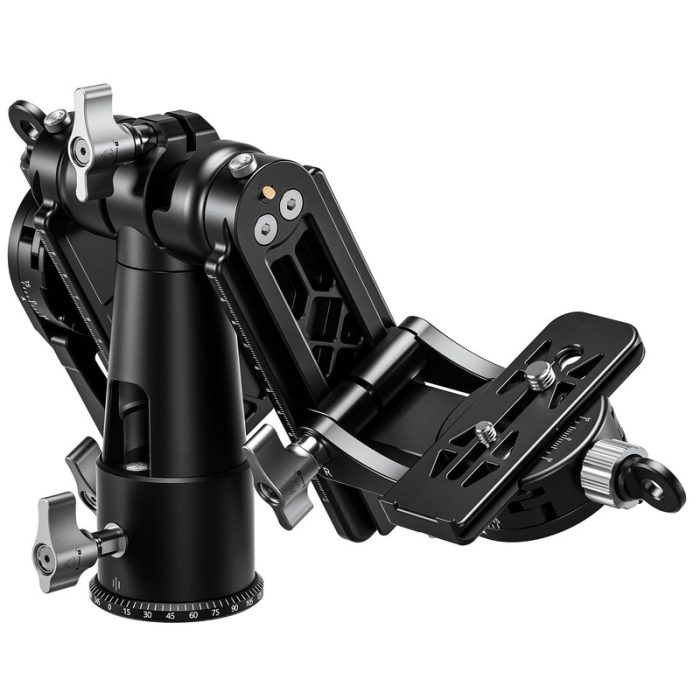 Leofoto Διπλή Κεφαλή Gimbal 2-Way Panheads DPG-01 - Image 6