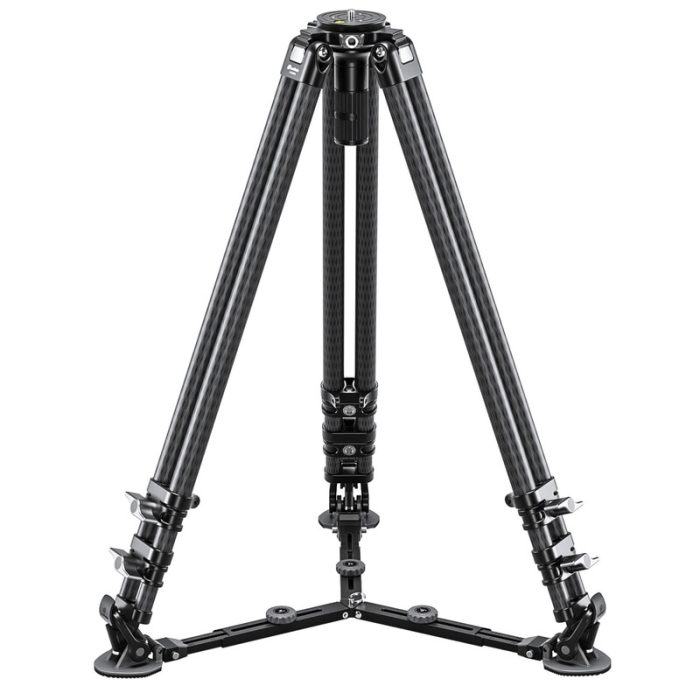 Leofoto Τρίποδο Carbon LVC193 Double Tube + Κεφαλή Βίντεο BV-10 - Image 7