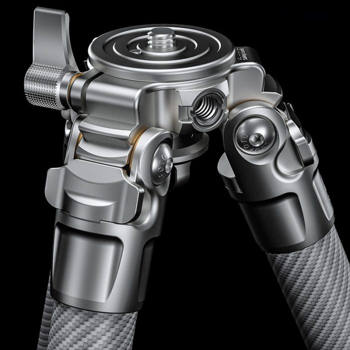 Leofoto Τρίποδο Carbon LG324C Gabriel + Σφαιρική Κεφαλή LH-40R (Ασημί) - Image 7