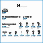 Leofoto Αρθρωτός Βραχίονας AM-8-6 με Βίδα 1/4'' & Δίσκο Στήριξης - Image 4