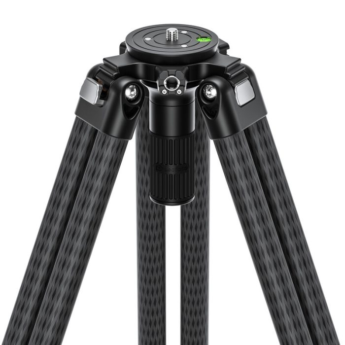 Leofoto Τρίποδο Carbon LVC253C Double Tube + Κεφαλή Βίντεο BV-20 - Image 8