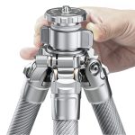 Leofoto Τρίποδο Carbon LG324C Gabriel + Σφαιρική Κεφαλή LH-40R (Ασημί) - Image 9