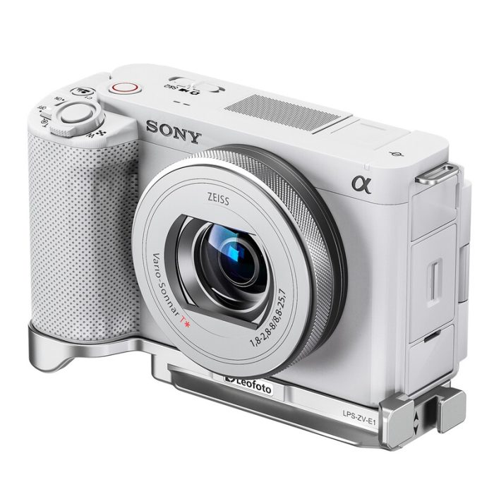 Leofoto L-bracket για Sony Alpha ZV-E1 Ασημί - Image 9