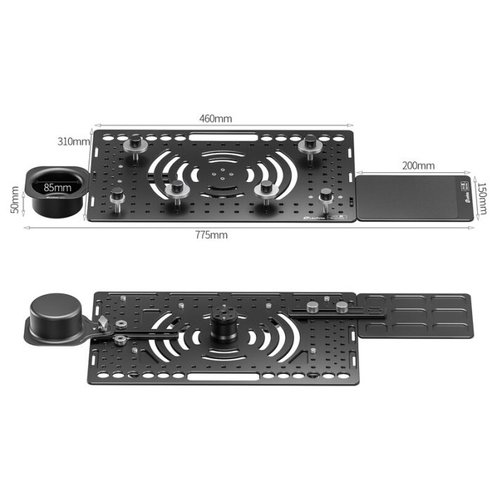 Leofoto Βάση Στήριξης Φορητού Υπολογιστή LCH-3 Kit με Mousepad και Ποτηροθήκη - Image 9