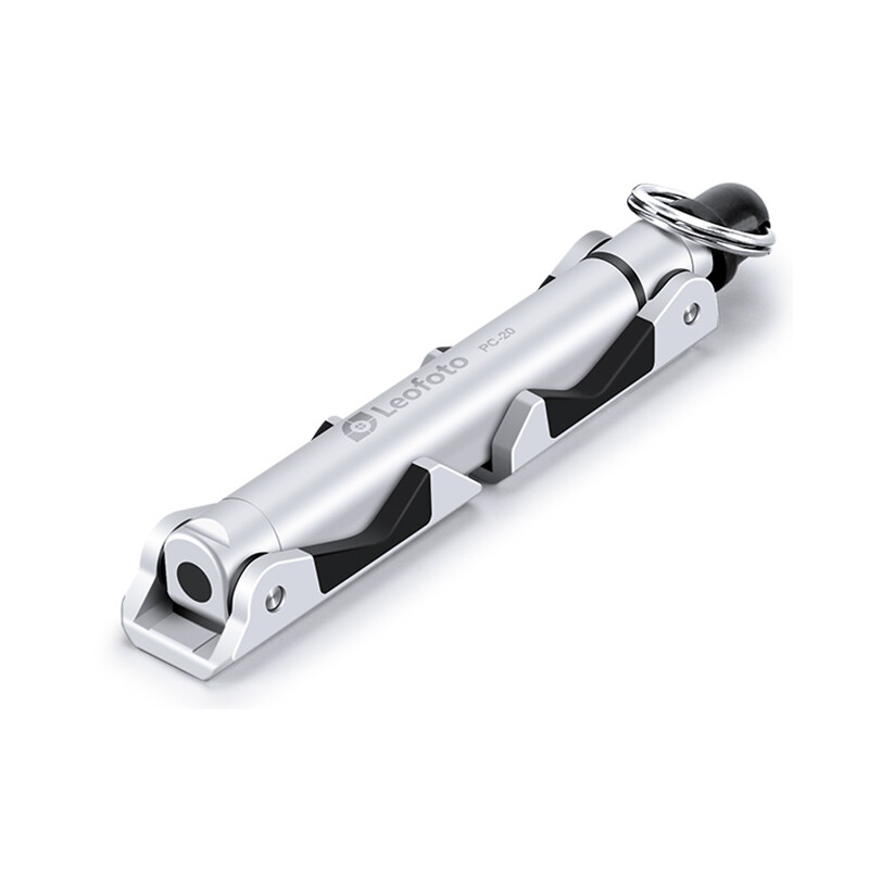 1 Leofoto Βάση Στήριξης Smartphone PC-20 Ασημί - Image 1