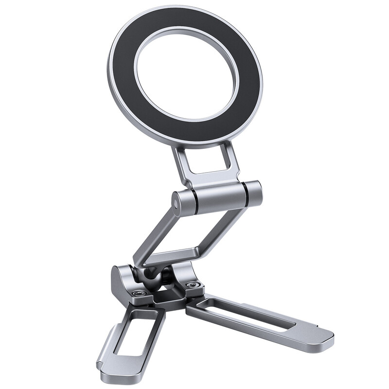 1 Leofoto Μαγνητική Βάση Στήριξης Smartphone PS-5 Ασημί - Image 1