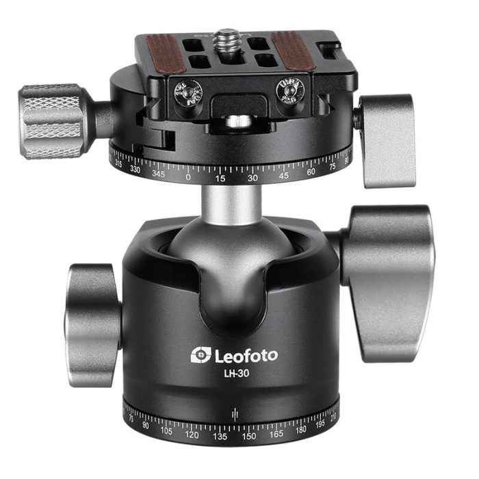 Leofoto Σφαιρική Κεφαλή LH-30R + Διπλή Πανοραμική Λειτουργία + Πλάκα Γρήγορης Απελευθέρωσης NP-50 - Image 1