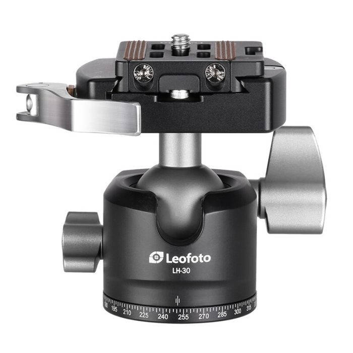 Leofoto Σφαιρική Κεφαλή LH-30LR + Πλάκα Γρήγορης Απελευθέρωσης NP-50 - Image 1
