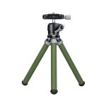 Leofoto Επιτραπέζιο Τρίποδο MT-02C + LH-22 Πράσινο