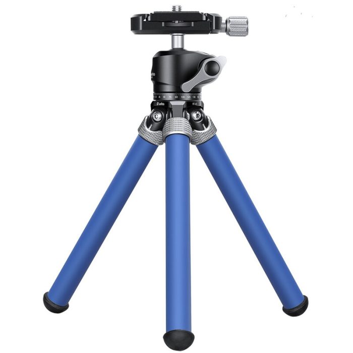 Leofoto Επιτραπέζιο Τρίποδο MT-02C + LH-22 Μπλε - Image 1
