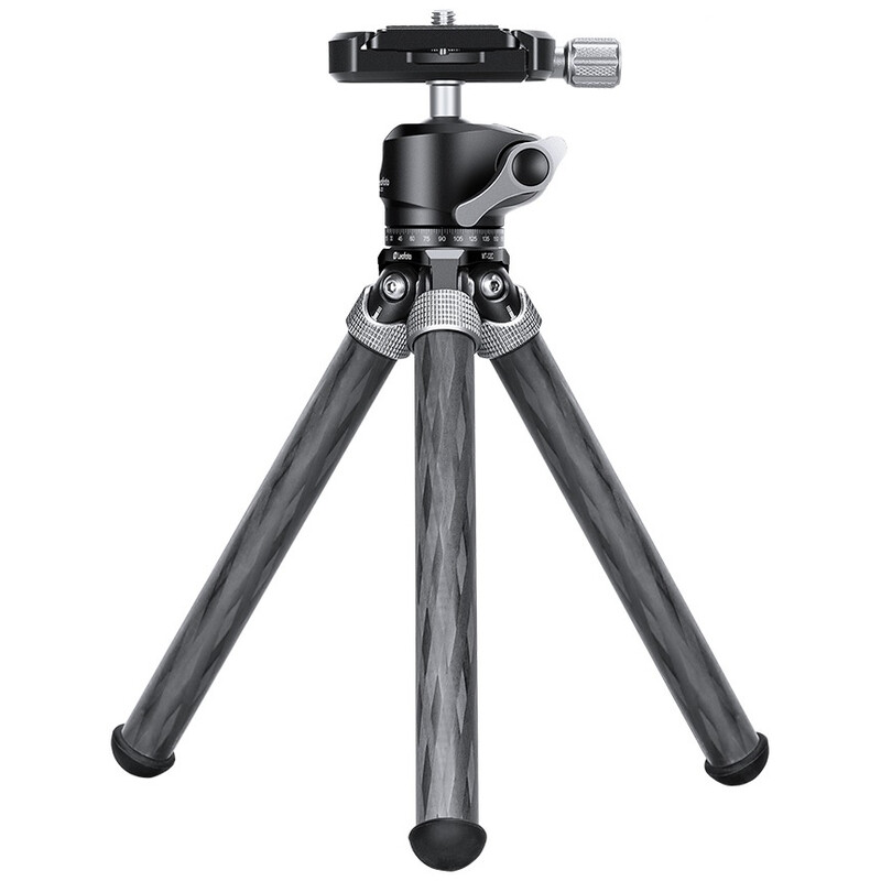 1 Leofoto Επιτραπέζιο Τρίποδο MT-02C + LH-22 Carbon - Image 1