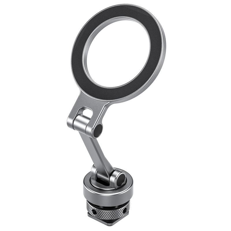 1 Leofoto Βάση Στήριξης Smartphone PM-03 Ασημί - Image 1