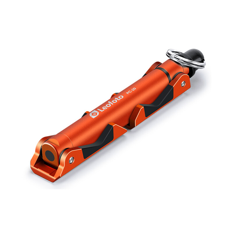 1 Leofoto Βάση Στήριξης Smartphone PC-20 Πορτοκαλί - Image 1