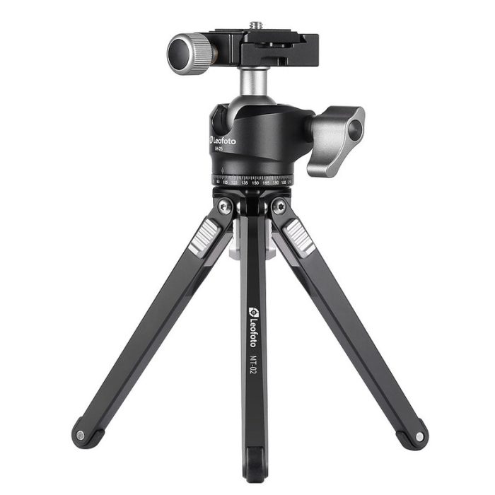 Leofoto Επιτραπέζιο Τρίποδο MT-02 + LH-25 - Image 2