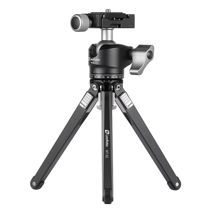 2 Leofoto Επιτραπέζιο Τρίποδο MT-02 + LH-25 - Image 2