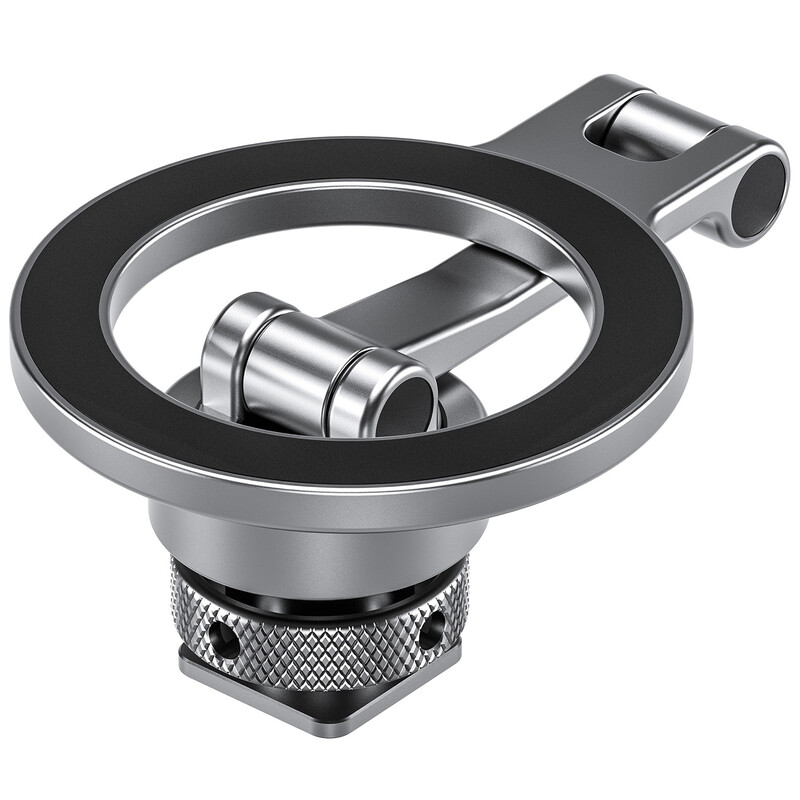 2 Leofoto Βάση Στήριξης Smartphone PM-03 Ασημί - Image 2