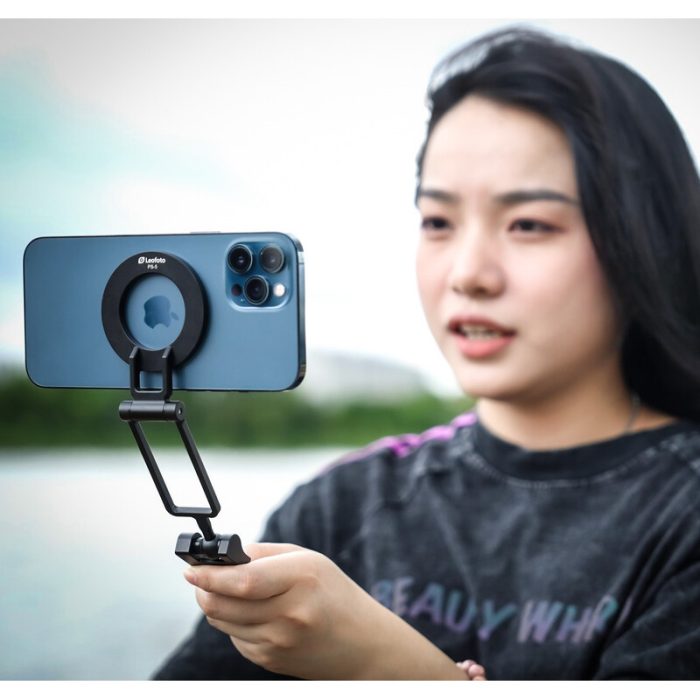 Leofoto Μαγνητική Βάση Στήριξης Smartphone PS-5 Μαύρη - Image 2
