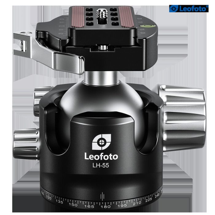 Leofoto Σφαιρική Κεφαλή LH-55LR με Σύνδεσμο Γρήγορης Απελευθέρωσης LR-70 - Image 3