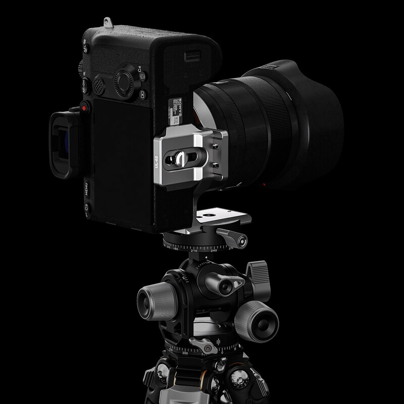 3 Leofoto Βάση Φακού UL-02 Ασημί - Image 3