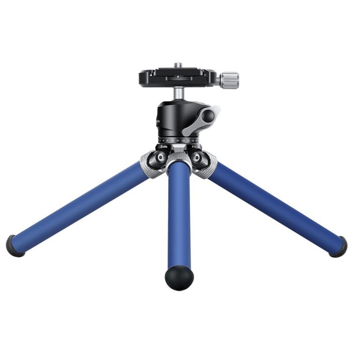Leofoto Επιτραπέζιο Τρίποδο MT-02C + LH-22 Μπλε - Image 3