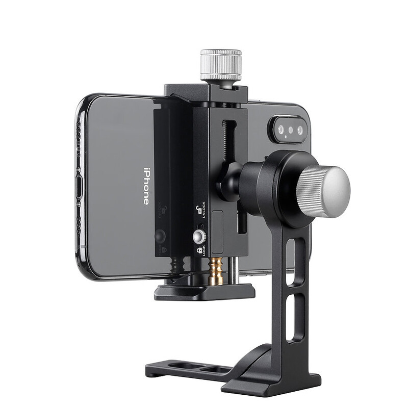 3 Leofoto Βάση Στήριξης PS-1 με Σφαιρική Άρθρωση + Βάση Στήριξης Smartphone PC-90II - Image 3