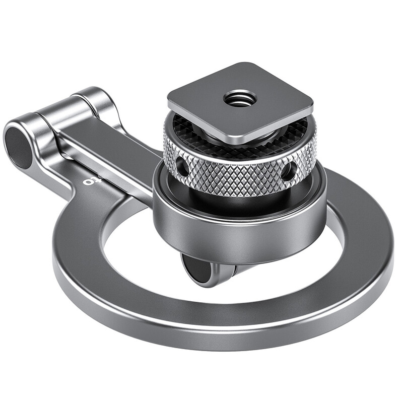 3 Leofoto Βάση Στήριξης Smartphone PM-03 Ασημί - Image 3