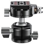 Leofoto Σφαιρική Κεφαλή LH-30PCL + Διπλή Πανοραμική Λειτουργία + Πλάκα Γρήγορης Απελευθέρωσης NP-60 - Image 3