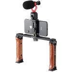 Leofoto MOJO Διπλή Λαβή + Βάση Smartphone + Βάση Υποδοχής Φλας VC-2 - Image 4